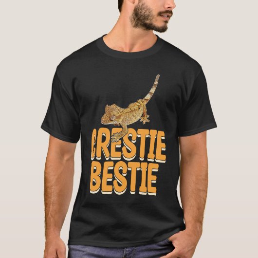 Crestie Bestie Gecko Reptiles Reptile Owner Graph Tシャツ (正面)