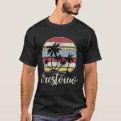 Crestview Florida Beach Vacation Trip Tropical Ret Tシャツ (正面)