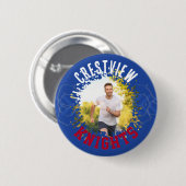 Crestview Knights sports team button 缶バッジ (正面&裏面)