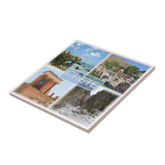 CRETE、ギリシャ、ヨーロッパのzGR021ポットプール タイル (側面)