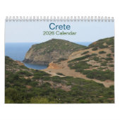 Crete 2026 Calendar カレンダー (カバー)