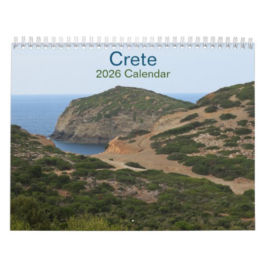 Crete 2026 Calendar カレンダー (カバー)