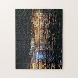 Crete at Night Puzzle ジグソーパズル