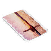 Crete Greece Oil Paint Sunset Art マグネット (右側)