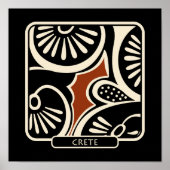 crete pottery shard ポスター (正面)