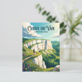 Creux du Van Switzerland ポストカード (スタンド正面)