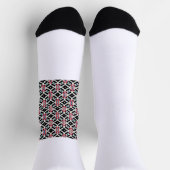 Crew スタイリッシュ Socks:心地よいと創造性 ソックス (上部)