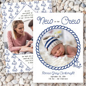 Crew 2フォトブルーいかり誕生の新機能 案内状