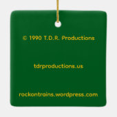 "Crew Change" by Tom Rock Ceramic Ornament セラミックオーナメント (裏面)