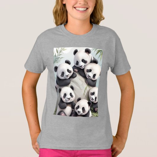 Crew Panda Tシャツ (正面)