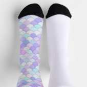 Crew Socks calcetines motivo escamas marinas ソックス (上部)