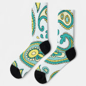 Crew Socks-Classic Paisley Design ソックス (左)