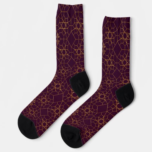 Crew Socks-Classic Paisley Elegance ソックス (左)