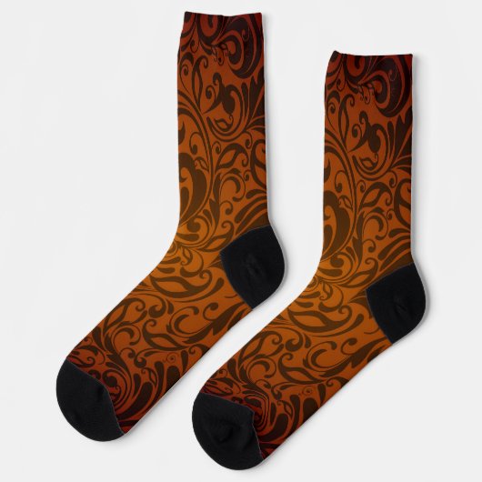 Crew Socks-Classic Paisley Elegance ソックス (左)