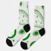 Crew Socks-Classic Paisley Elegance ソックス (左)