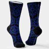 Crew Socks-Classic Paisley Elegance ソックス (傾斜あり)