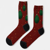 Crew Socks-Festive Christmas Socks ソックス (左)