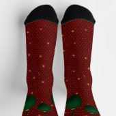 Crew Socks-Festive Christmas Socks ソックス (上部)