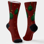 Crew Socks-Festive Christmas Socks ソックス (傾斜あり)