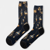 Crew Socks-Festive Christmas Socks ソックス (左)