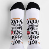 Crew Socks-Hot Chocolate & Cozy Christmas Vibes  ソックス (上部)