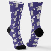 Crew Socks little ghost ソックス (傾斜あり)