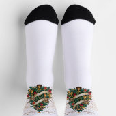 Crew Socks-Merry Christmas ソックス (上部)