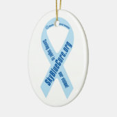 CRFの楕円形のオーナメント セラミックオーナメント (左)