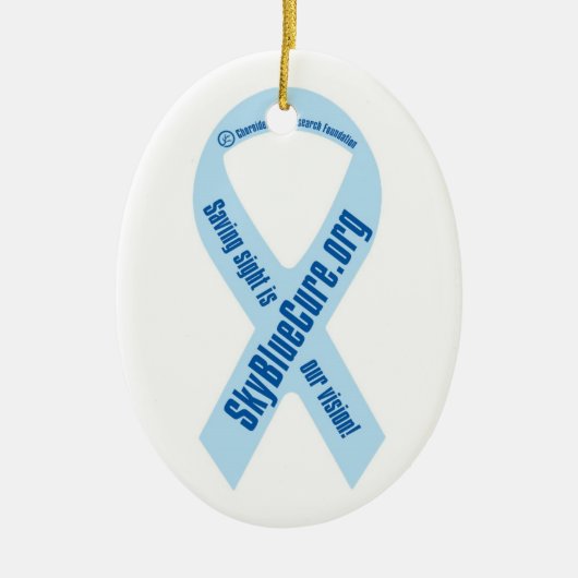 CRFの楕円形のオーナメント セラミックオーナメント (正面)