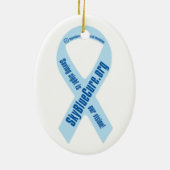 CRFの楕円形のオーナメント セラミックオーナメント (裏面)