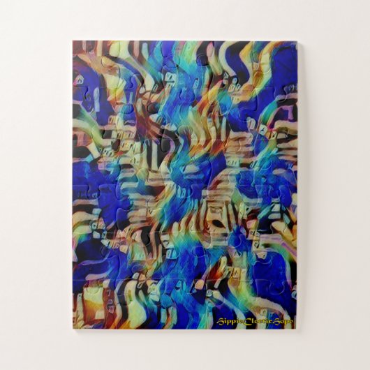 CrFl 18-6 (Kids' 11" x 14")のHippieClecticHope ジグソーパズル (縦)