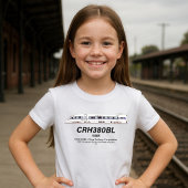 CRH380BL中国鉄道高速電車 Tシャツ