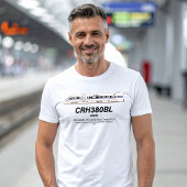 CRH380BL中国鉄道高速電車 Tシャツ