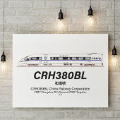 CRH380BL 中国高速鉄道電車 ポスター