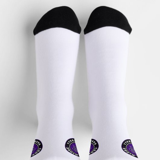 CRHSロゴクルーソックス ソックス (上部)