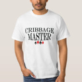 Cribbageのマスター Tシャツ (正面)