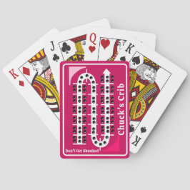 Cribbage Playing Cards Personalized Pink トランプ