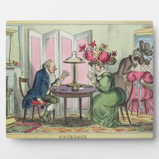 Cribbage、Thomas McLean, London (colo) フォトプラーク (正面)