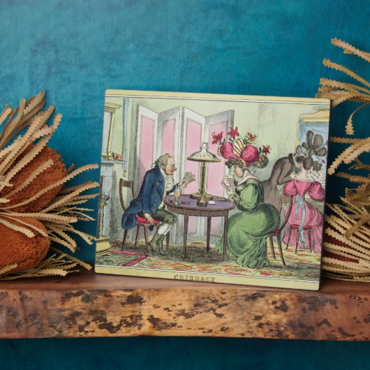 Cribbage、Thomas McLean, London (colo) フォトプラーク (側面)