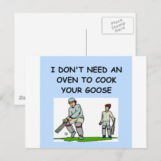 CRICKET2.png ポストカード (正面/裏面)