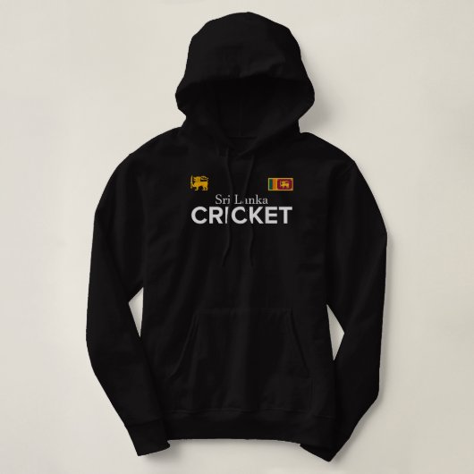 Cricket 17\Cricket Sri Lankaファン最高のギフトBo パーカ (デザイン正面)