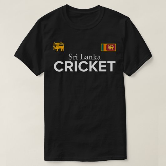 Cricket 17\Cricket Sri Lanka Best Fans gift for Bo Tシャツ (デザイン正面)