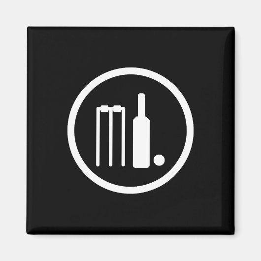 Cricket Cricketer Cricketers India Pakistan Englan マグネット (正面)