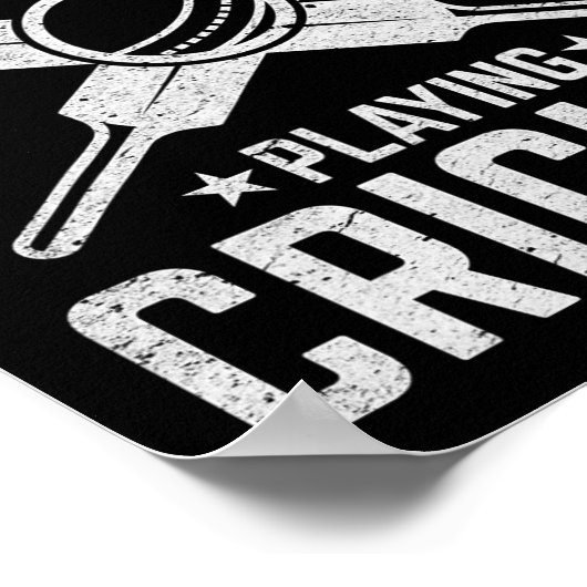 Cricket - Everything In Moderation Except Playing  ポスター (角)