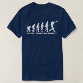 Cricket Evolution for Cricket Sports Player Funny Tシャツ (デザイン正面)