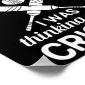 Cricket Game Player Ll T Coach Cricketer  ポスター (角)