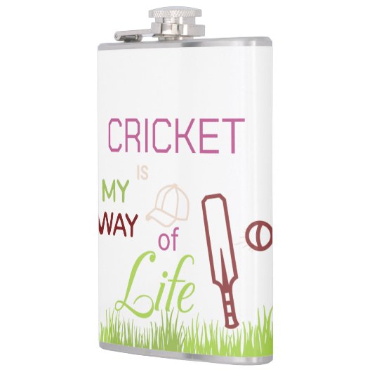 Cricket in my life フラスク (左)