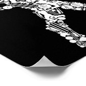 Cricket Men Cricket Player 1  ポスター (角)