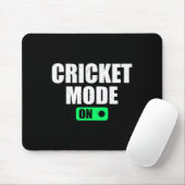 Cricket Mode On - Cricketer Cricket Player Cricket マウスパッド (マウス)