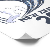 Cricket New Zealand  ポスター (角)